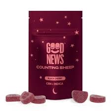 Counting Sheep Black Cherry Gummies 1:4 CBN THC