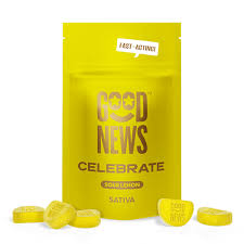 Celebrate Sour Lemon Fast Acting Gummies
