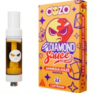 Dozo Diamond Sauce Live Rosin Cartridge 2.2g