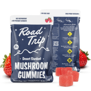 Desert Stardust Mushroom Gummies – Strawberry