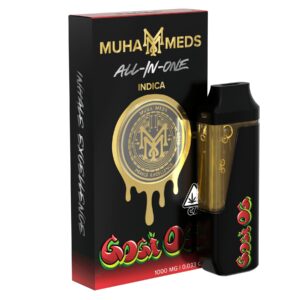 Gush Mintz Live Resin Disposable Muha Meds