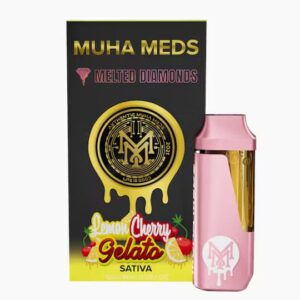 Lemon Cherry Gelato Melted Diamonds Disposable Muha Meds