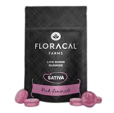 Live Rosin Pink Lemonade Gummies