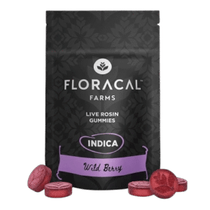 Live Rosin Wild Berry Gummies