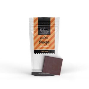 Macro Orange Dark Chocolate Bar
