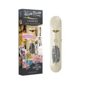 Mellow Fellow Charged Blend Live Resin Vape Ghost Train Haze