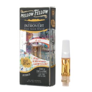 Mellow Fellow Introvert Blend Live Resin Vape Cartridge AK47