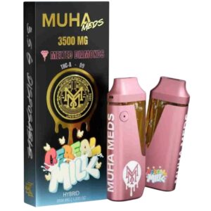 Muha Meds Thca Delta 9 THC Melted Diamonds Disposable 3.5g