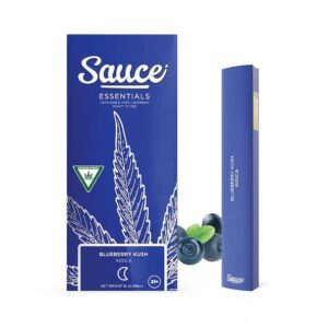 Sauce Bar Blueberry Kush Live Resin All-In-One Vape Pen 1g
