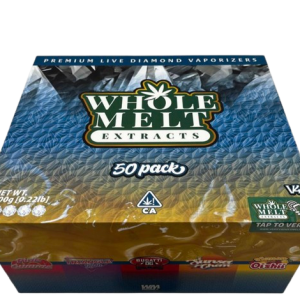 Whole Melt Extracts V4 Disposable | 50 Packs master box